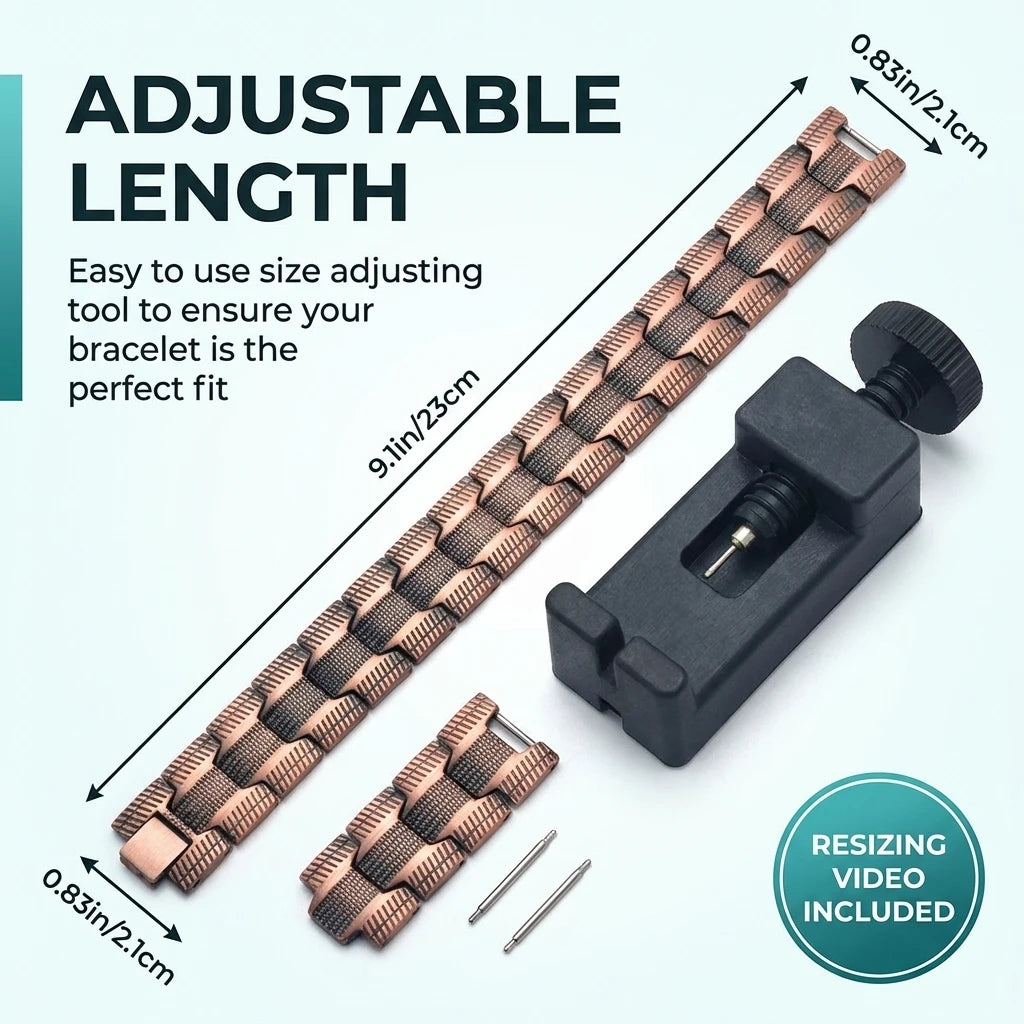 MagnetPure Triple Power Copper Magnetic Bracelet for Men - image 8