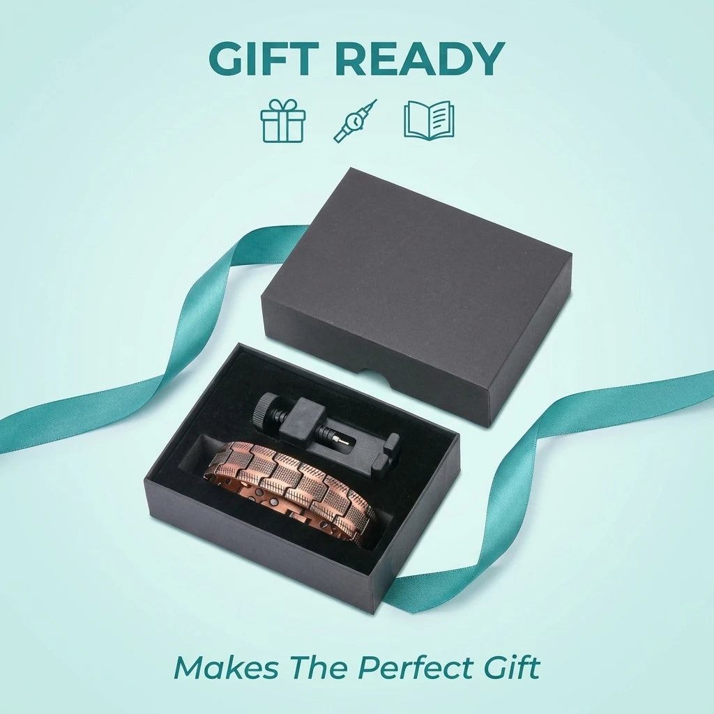 MagnetPure Ultra Wide Titanium Steel Magnetic Bracelet for Men - image 11