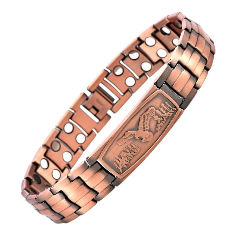 MagnetPure Eagle Copper Magnetic Bracelet for Men