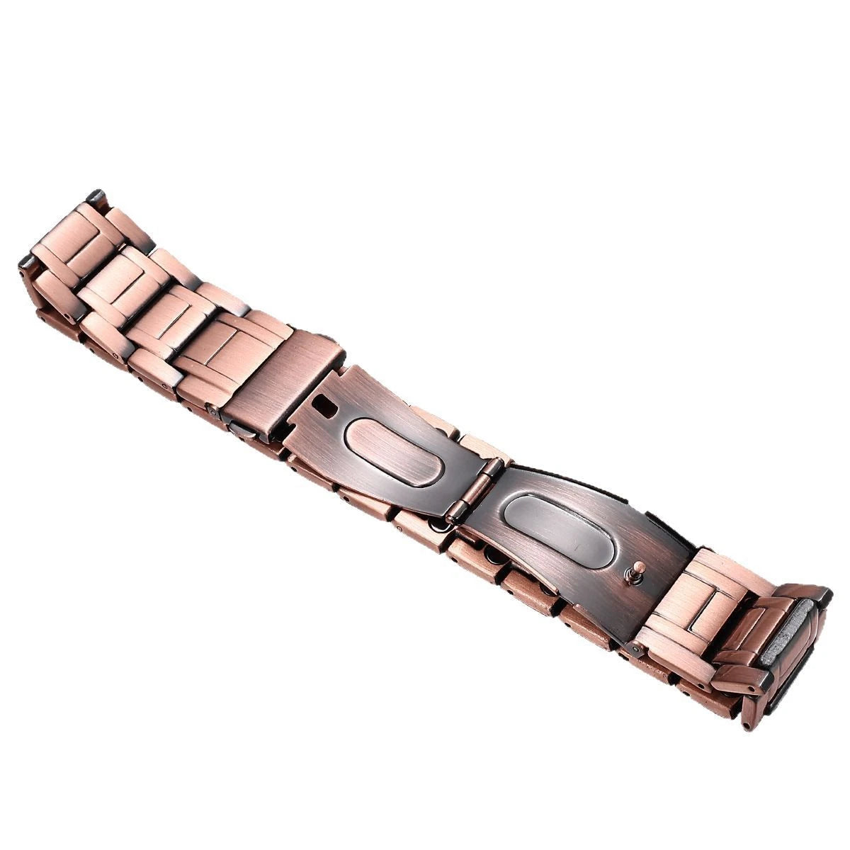 Folding watchband clasp open view