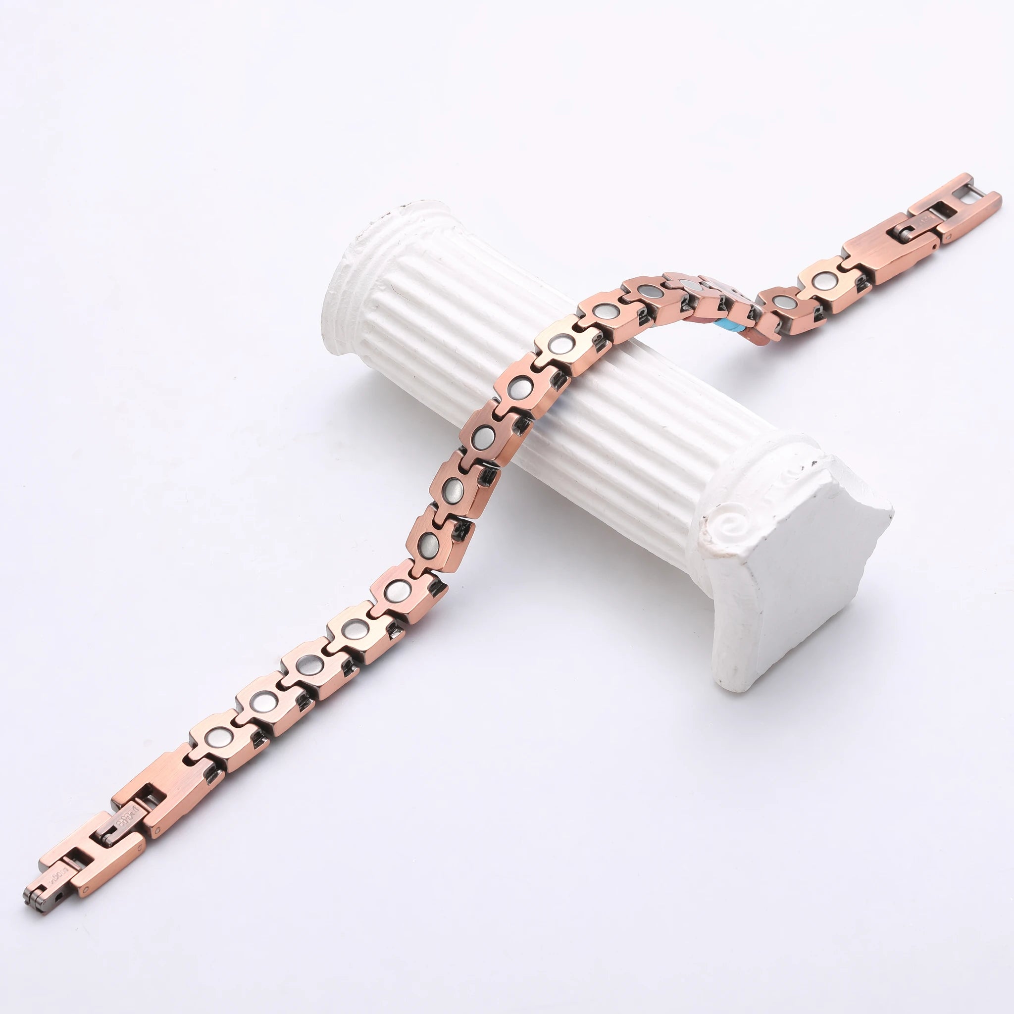 MagnetPure Mosaic Turquoise Copper Magnetic Bracelet for Women
