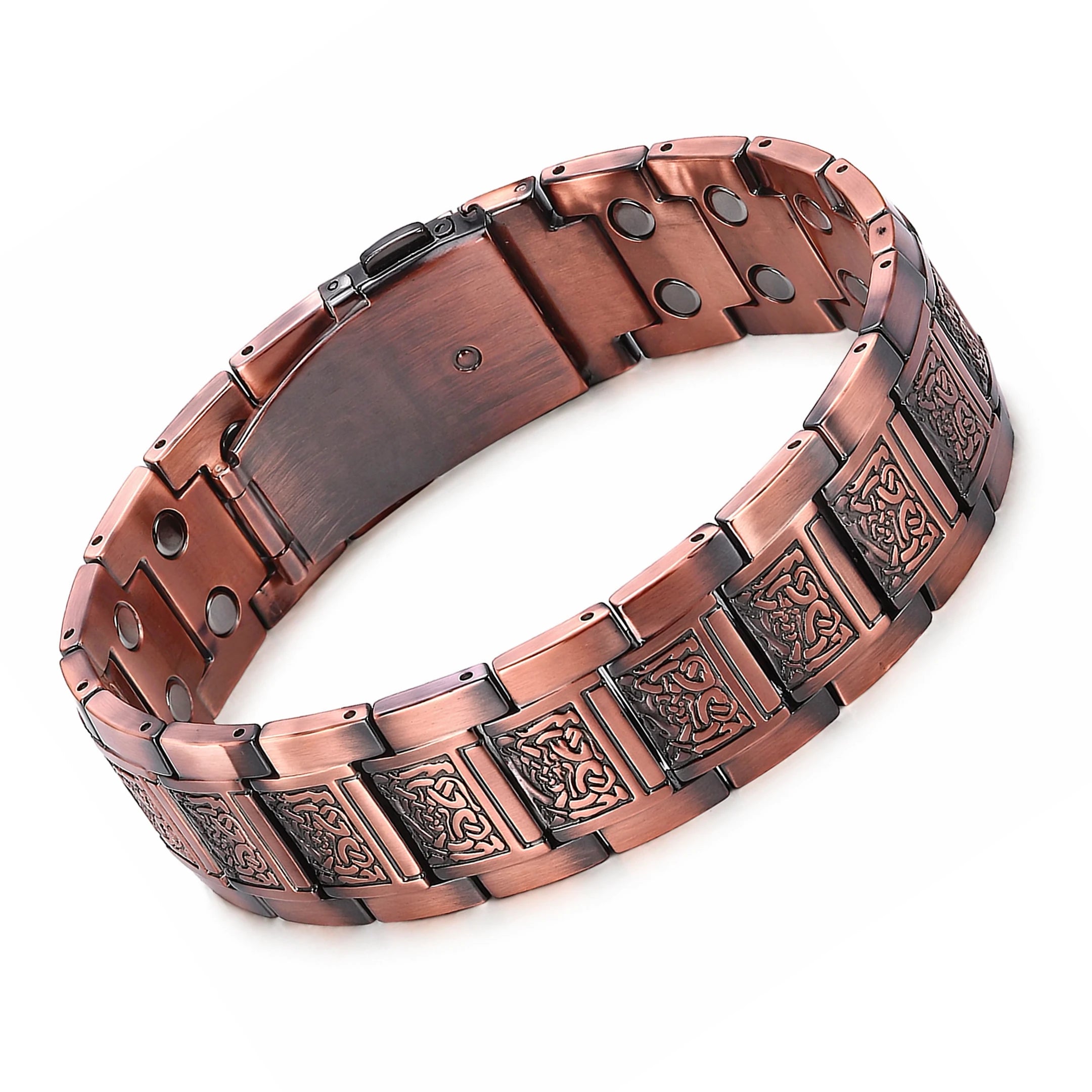 MagnetPure Celtic Knot Copper Magnetic Bracelet for Men