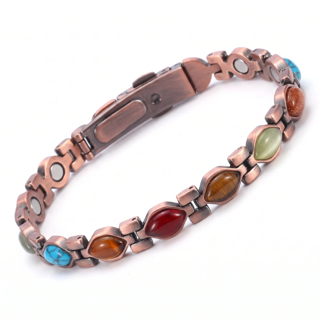 MagnetPure Slim Marquise Pure Copper Magnetic Bracelet for Women