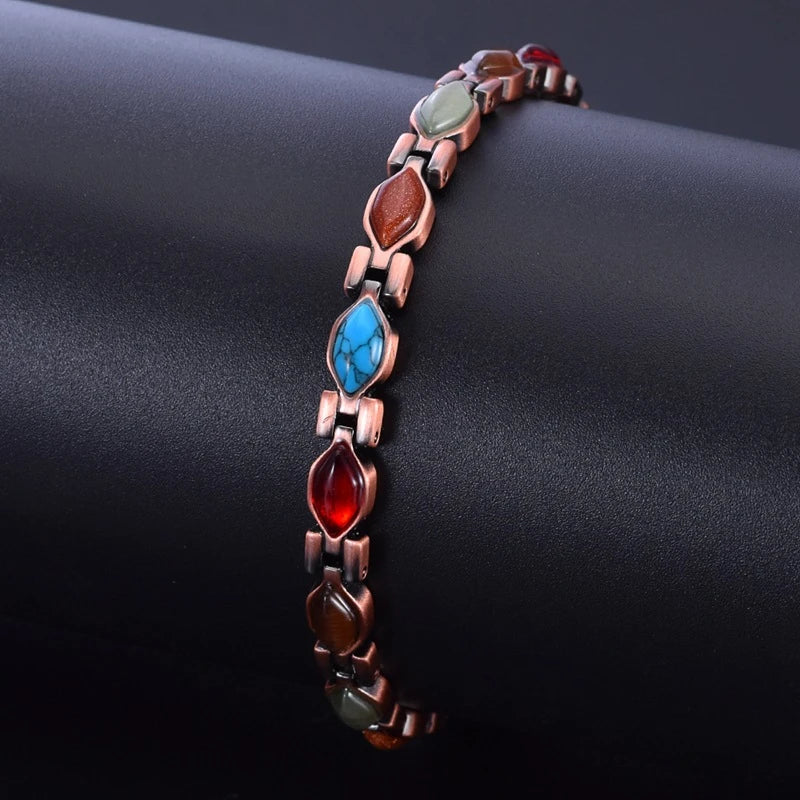 MagnetPure Slim Marquise Pure Copper Magnetic Bracelet for Women