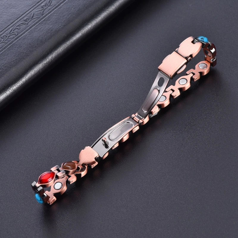 MagnetPure Slim Marquise Pure Copper Magnetic Bracelet for Women
