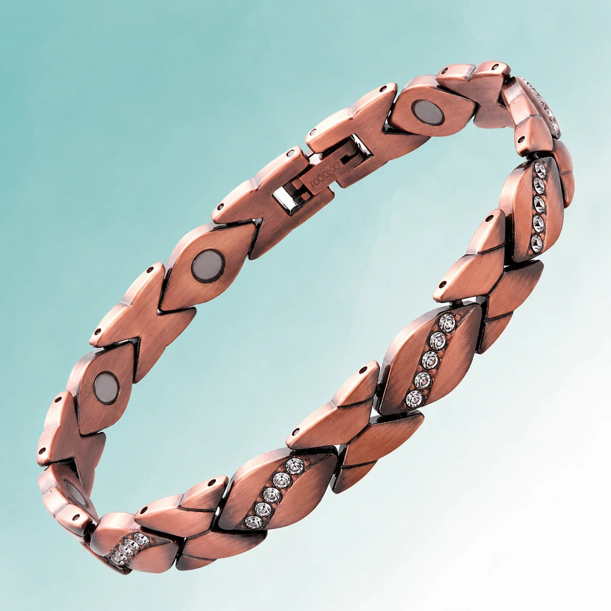 MagnetPure Crystal X-Link Magnetic Bracelet for Women