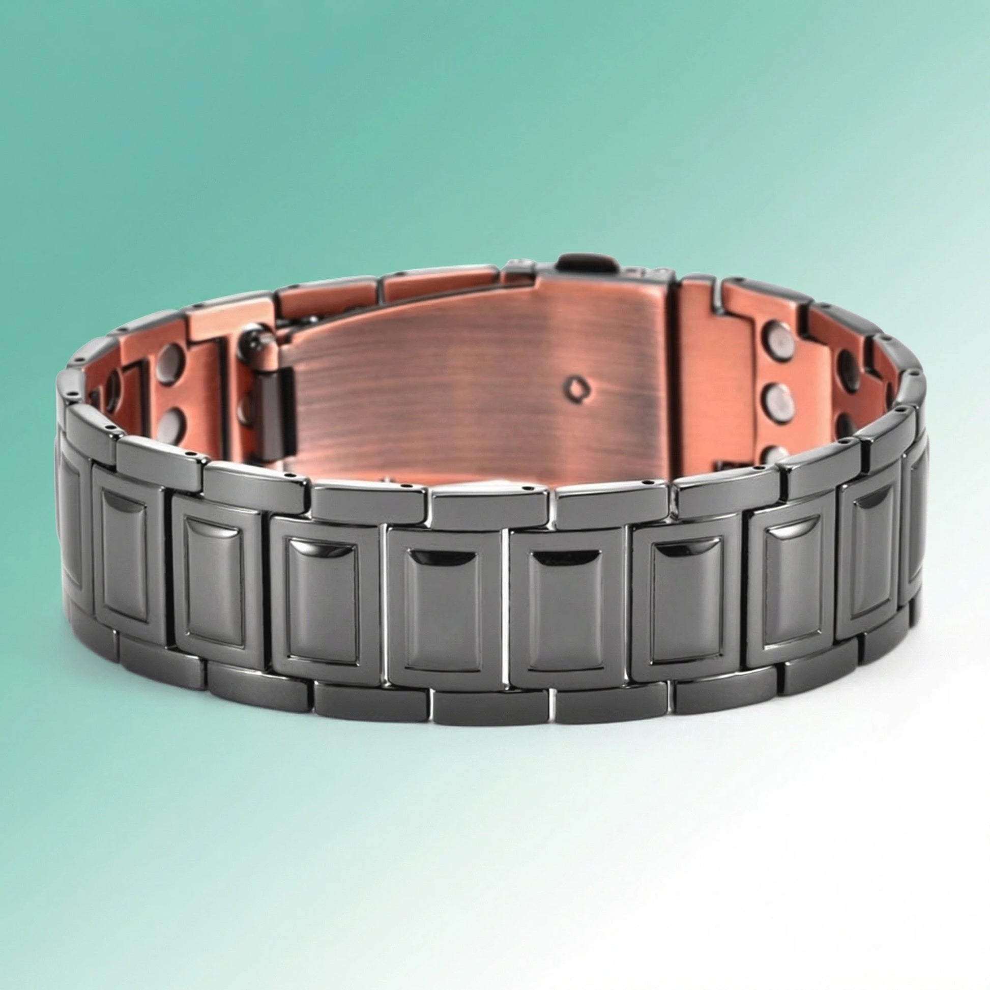 MagnetPure Bold Wide Copper Magnetic Bracelet for Men - image 12