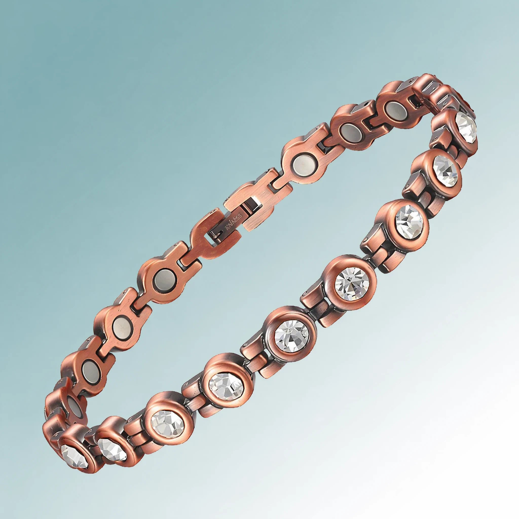 MagnetPure Crystal Tennis Copper Magnetic Bracelet for Women